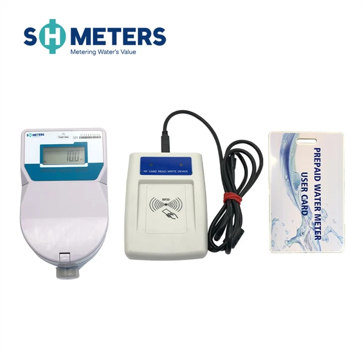 Brass Water Meter Body Dry Dial, Ball Valve IC Card Smart Digital 20 mm Prepaid Water Meters Card Reader Brass Water Meter Body Dry Dial, Ball Valve IC Card Smart Digital 20 mm Prepaid Water Meters Card Reader