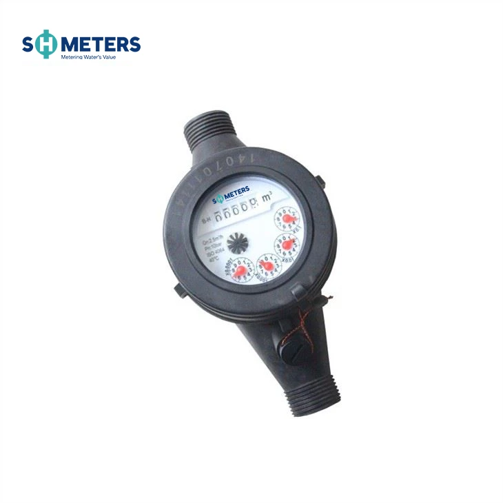 Multi Jet Dry Type Nylon Plastic Water Meter