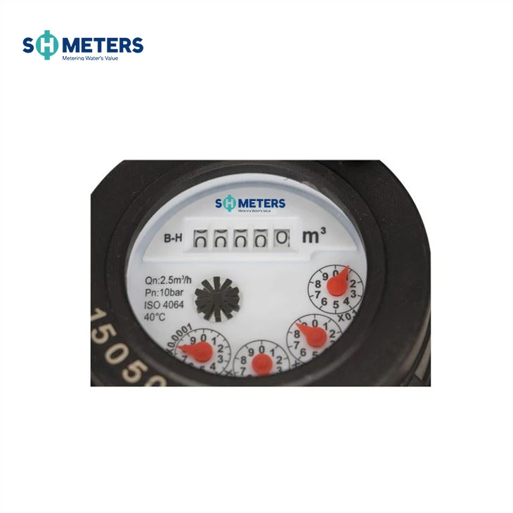 Multi Jet Dry Type Nylon Plastic Water Meter