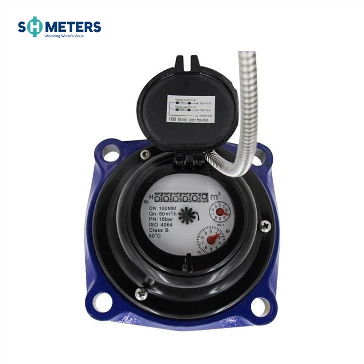 DN50-300 High Accuracy Industrial Woltman Water Meter
